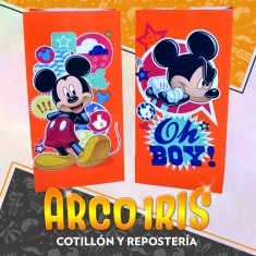 Mickey Bolsa Caramelera Papel X 10