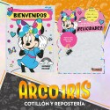 Minnie Afiche Bienvenido Con Recordatorio Xu
