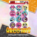Minnie Stickers 2 X 12 U - 24 Stickers Decorativos