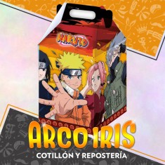 Naruto Caja Feliz X 6 - Sorpresa Grande
