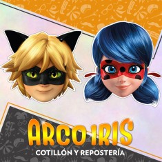 Miraculous Antifaz X 10 - Mascara