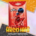 Miraculous Bolsa Caramelera Con Cierre X 8 - De Papel Con Glitter