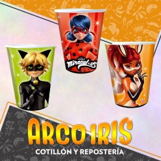 Miraculous Vasos X 8 - Polipapel