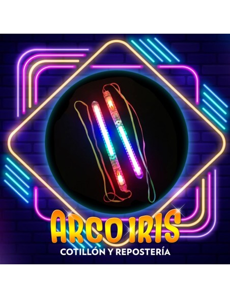 Luminoso Vara 20 Cm Con Cordon X 12 - 4 Led