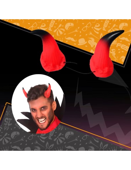 Cuernos De Diablo Xu - Halloween Party Store