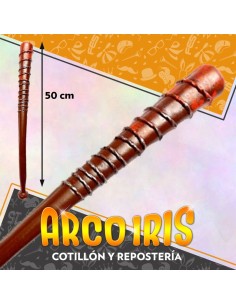 Bate Plastico Con Puas 50 Cm Xu +10-5% Ensangretado Halloween Nacional Mic Mac