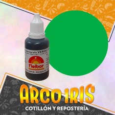 Colorante Para Aerografo Verde Fleibor Xu 30 Cc Pascua