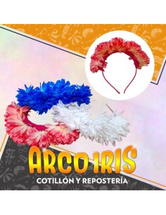 Vincha Crisantemo Xu +6-10% Promo Por Cantidad Primavera Color/multicolor Hawaiana