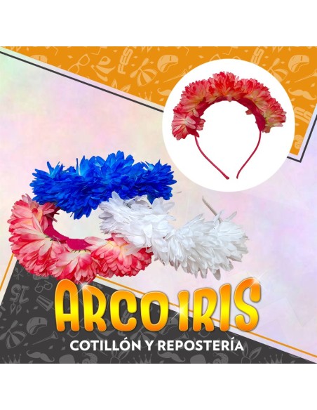 Vincha Crisantemo Xu +6-10% Promo Por Cantidad Primavera Color/multicolor Hawaiana