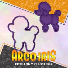 Cortante Cookies Perro Pompon Xu