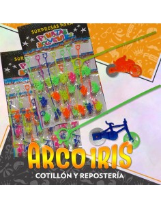 Moto/bicicleta Con Lanzador X 20 - Blister