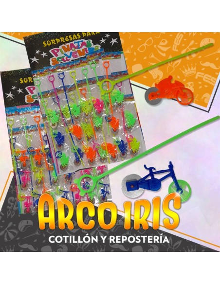 Moto/bicicleta Con Lanzador X 20 - Blister