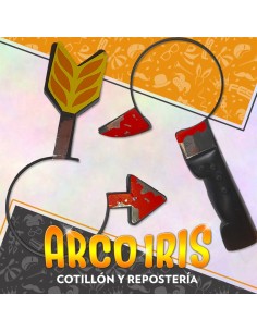 Vincha Flecha Y Cuchillo X 2 - Rotti