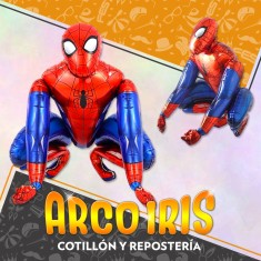 Mylar Caminante Hombre Arana Xu - Spiderman Para Armar