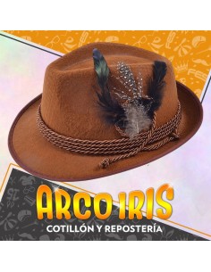 Gorro Indiana Jones Xu - Marron October Fest Funyi Party Store