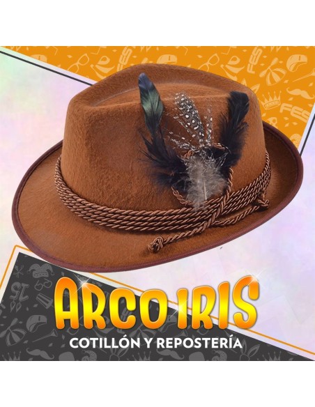 Gorro Indiana Jones Xu - Marron October Fest Funyi Party Store