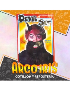Disfraz Set Latex Diablo/bruja Xu - Halloween
