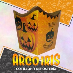 Hallo Pochoclera X 10 Halloween