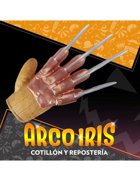 Garra Plastica X 6 - Freddy Pesadilla Halloween Gape