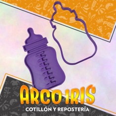 Cortante Cookies Mamadera- Plastico -