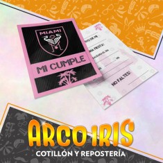 Miami Invitacion X 10 - Inter Miami Gold Mundo