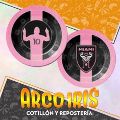 Miami Plato X 8 - Inter Miami Gold Mundo