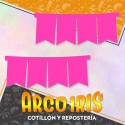 Banderin Fucsia Fluo Xu - Fest Copack