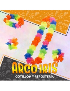 Set Hawaiano Collar/vincha/2 Pulseras Xu - Primavera