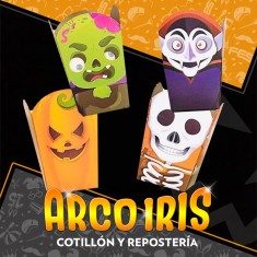 Halloween Pop Corn X 10 - Gold Mundo