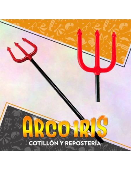 Tridente Diablo Grande Xu +10-5% Armas Halloween Promo Por Cantidad Stasio