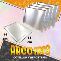 Placa Horno Aceroaluminizado 32 X 40 Cm Xu - Cooper