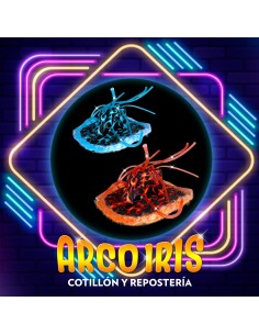 Gorro Luz Capelina Con Tubos Led Borde Peluche