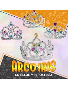 Corona Economica Princesa X 12 - Plastica