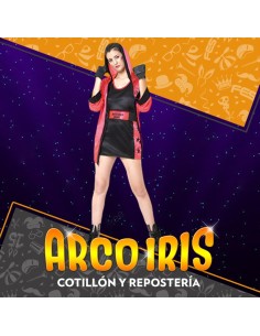 Disfraz Adulto Boxeadora Xu - Boxing Girl Halloween Candela