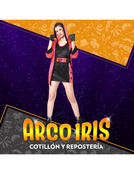 Disfraz Adulto Boxeadora Xu - Boxing Girl Halloween Candela