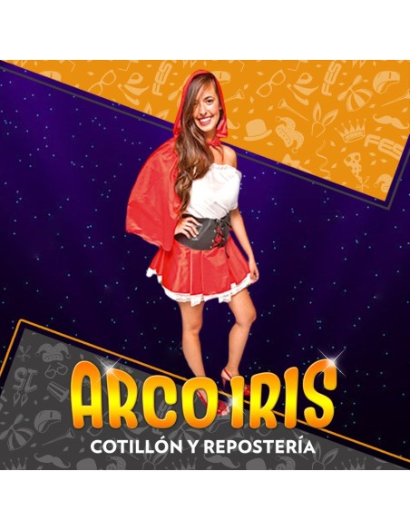 Disfraz Adulto Caperucita Xu - Halloween Candela