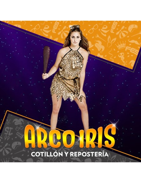 Disfraz Adulto Cavernicola Xu - Mujer Halloween Candela