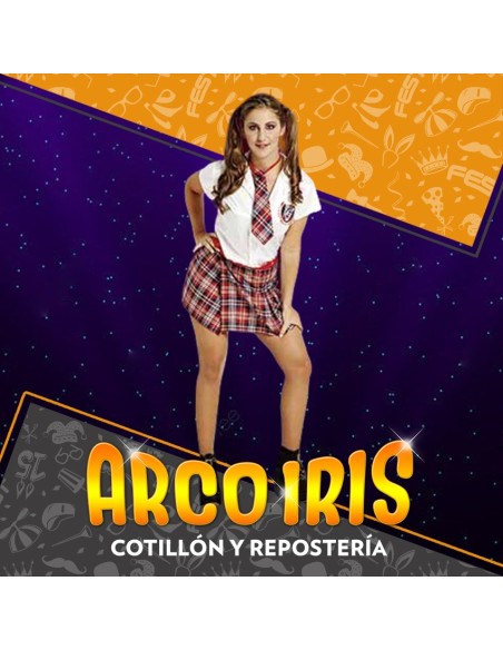 Disfraz Adulto Colegiala Xu - Sexy Halloween Candela