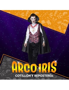 Disfraz Adulto Dracula Xu - Halloween Candela