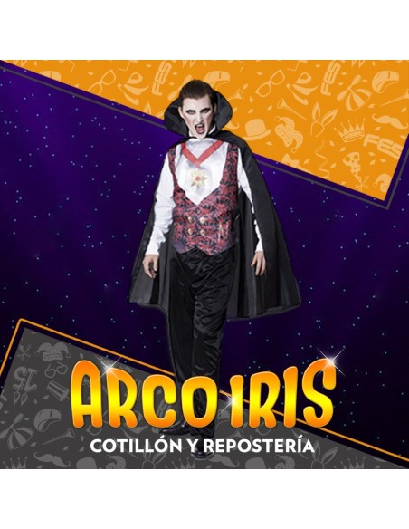 Disfraz Adulto Dracula Xu - Halloween Candela