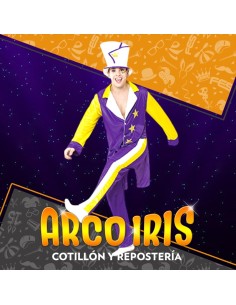 Disfraz Adulto Murguero Xu - Rojo/negro Halloween Candela