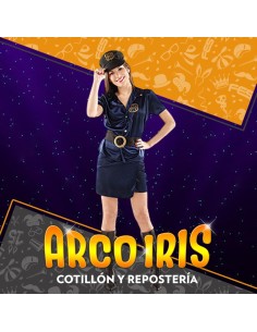 Disfraz Adulto Policia Mujer Xu - Sexy Halloween Candela