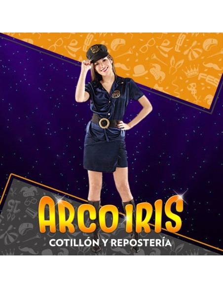 Disfraz Adulto Policia Mujer Xu - Sexy Halloween Candela