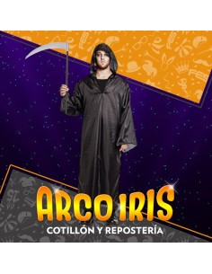 Disfraz Adulto Tunica Con Capucha Xu - Halloween Candela