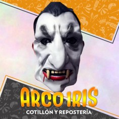 Latex Mascara Dracula Xu - Halloween Party Store