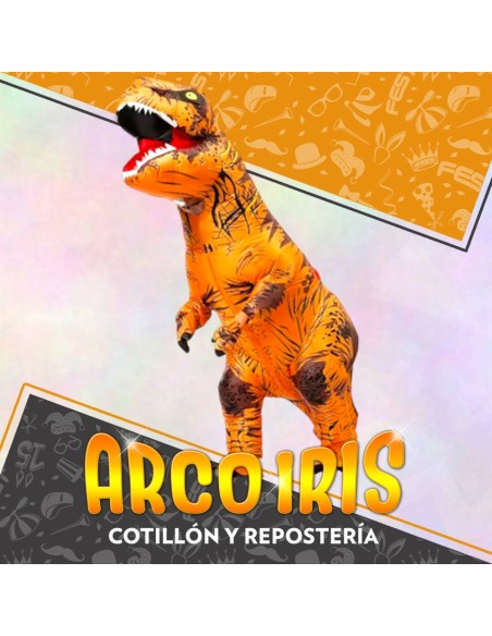 Disfraz Inflable Dinosaurio Adulto - Con Inflador Halloween Party Store