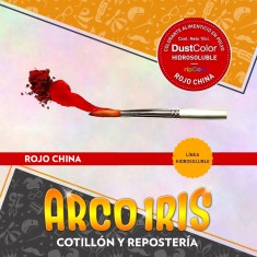 Dust Color Hidrosoluble Rojo China Xu - Colorante Polvo Hidrosoluble Pascua