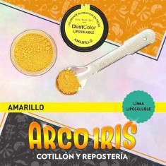 Dust Color Lipo Amarillo Xu - Colorante Polvo Liposoluble Pascua