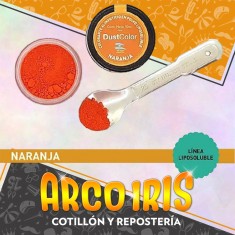 Dust Color Lipo Naranja Xu - Colorante Polvo Liposoluble Pascua