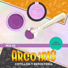Dust Color Lipo Malva Xu - Colorante Polvo Liposoluble Pascua